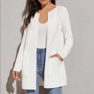 Elegant White Women's Jacket